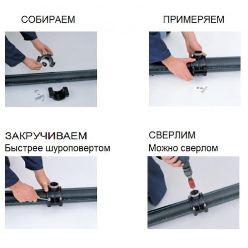 Седелка с резьбовым отводом 50x3/4 IRRITEC